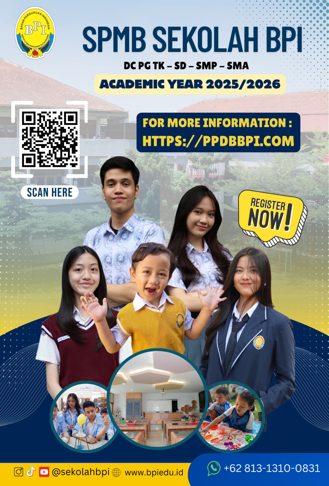 SPMB SEKOLAH BPI TAHUN AJARAN 2025-2026